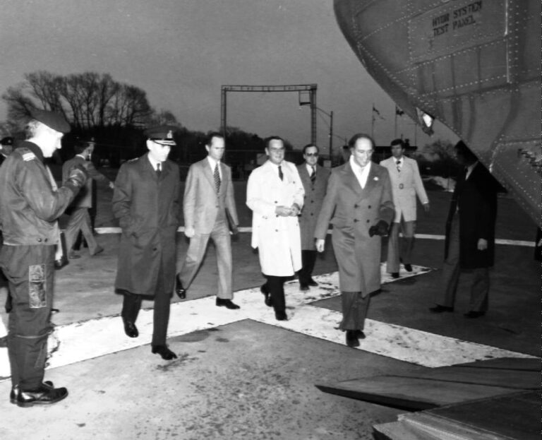 ‘Diefenbunker’ Visit by PM Trudeau March 1976