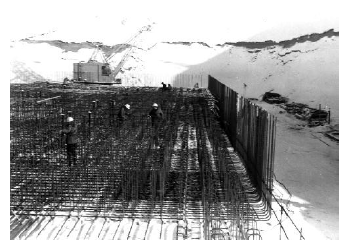Diefenbunker Image Gallery – Construction of the CEGHQ / E.A.S.E.