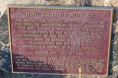 Did the Cold War begin in Ottawa and end in Amherstburg, Ontario?