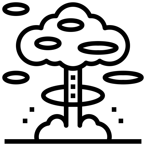 Diefenbunker diagrams – Date Unknown – Effects of Nuclear Bombs – Diagrams Extracted from Civil Defence Pamphlets