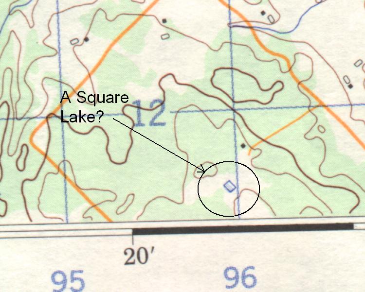 A Mysterious Square Lake and The ‘Lost’ Bunker Site (Cedarhill, Ontario)